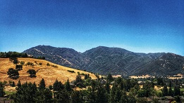View from Concord Pavilion in Concord, California